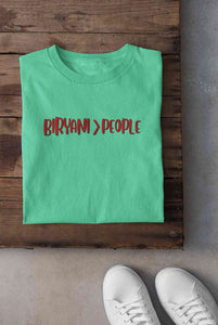 Biryani Food Love Women Half Sleeves T-shirt- KidsFashionVilla