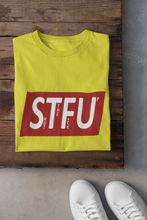 Load image into Gallery viewer, Shut The Fuss Up Women Half Sleeves T-shirt- KidsFashionVilla
