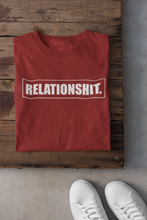 Load image into Gallery viewer, Relation shit Women Half Sleeves T-shirt- KidsFashionVilla
