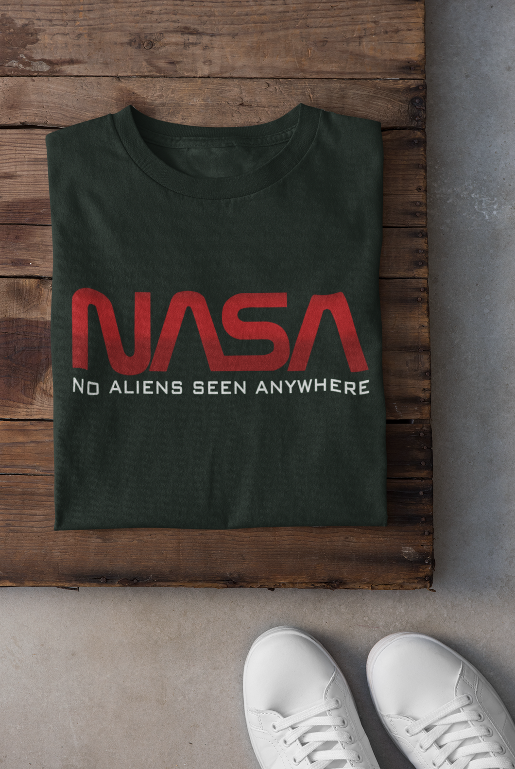 Nasa Mens Half Sleeves T-shirt- KidsFashionVilla