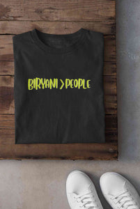 Biryani Food Love Women Half Sleeves T-shirt- KidsFashionVilla