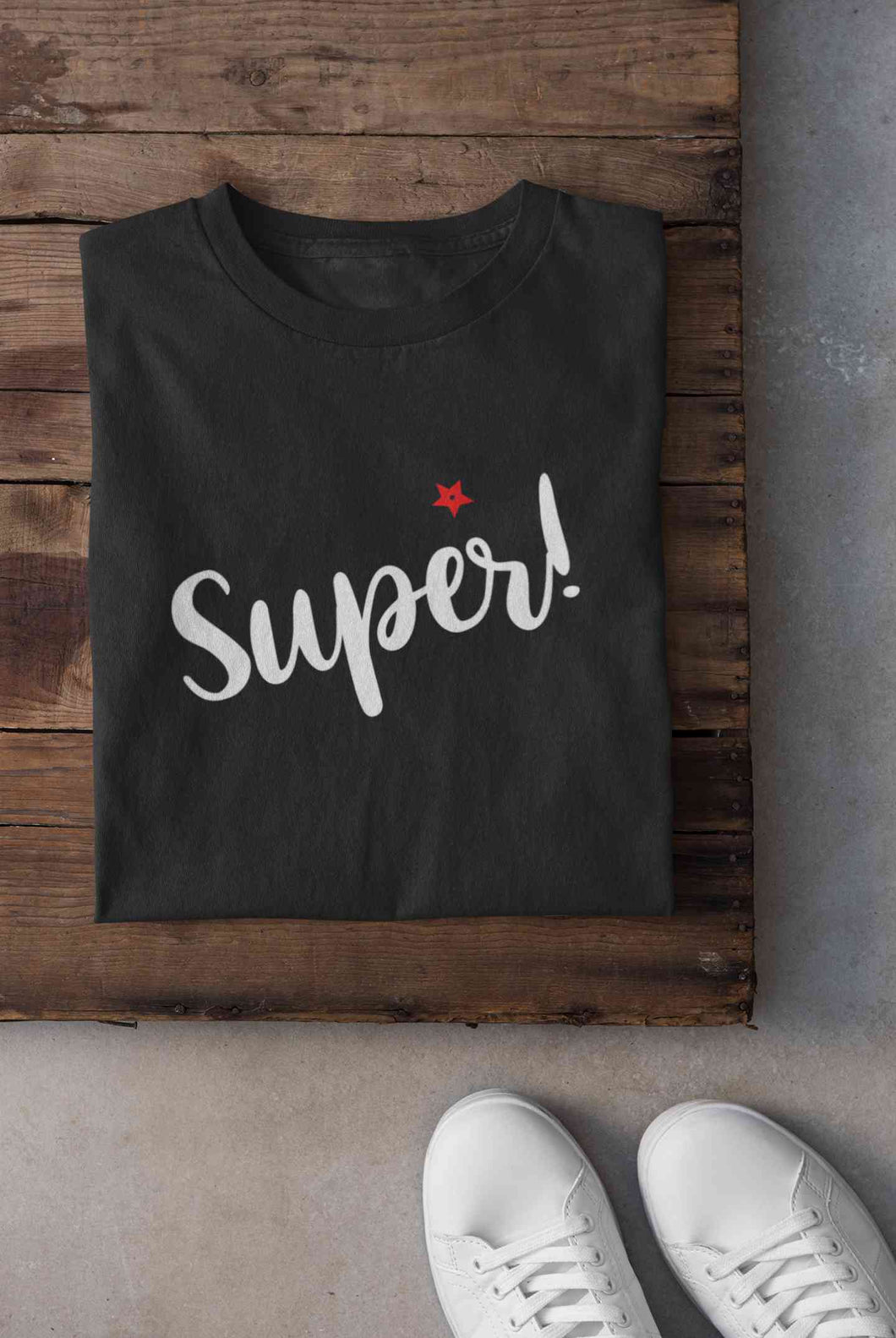 Superstar Mens Half Sleeves T-shirt- KidsFashionVilla