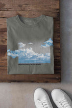 Load image into Gallery viewer, Cloud And Slogan Print Women Half Sleeves T-shirt- KidsFashionVilla
