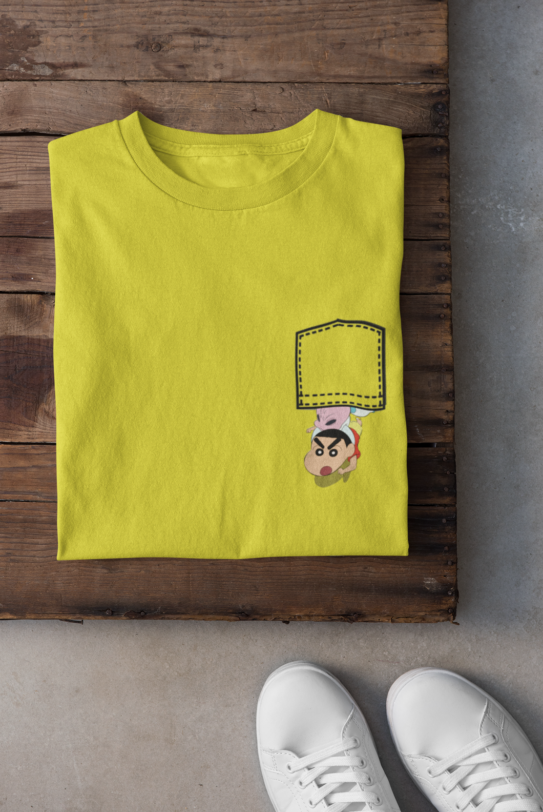 Shin Chan Women Half Sleeves T-shirt- KidsFashionVilla