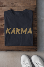 Load image into Gallery viewer, Karma Mens Half Sleeves T-shirt- KidsFashionVilla
