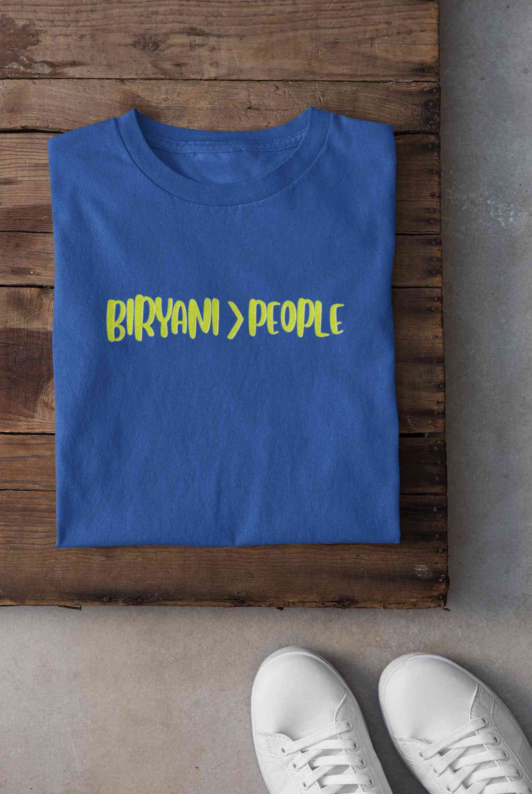 Biryani Food Love Women Half Sleeves T-shirt- KidsFashionVilla