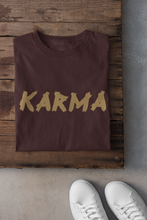 Load image into Gallery viewer, Karma Mens Half Sleeves T-shirt- KidsFashionVilla
