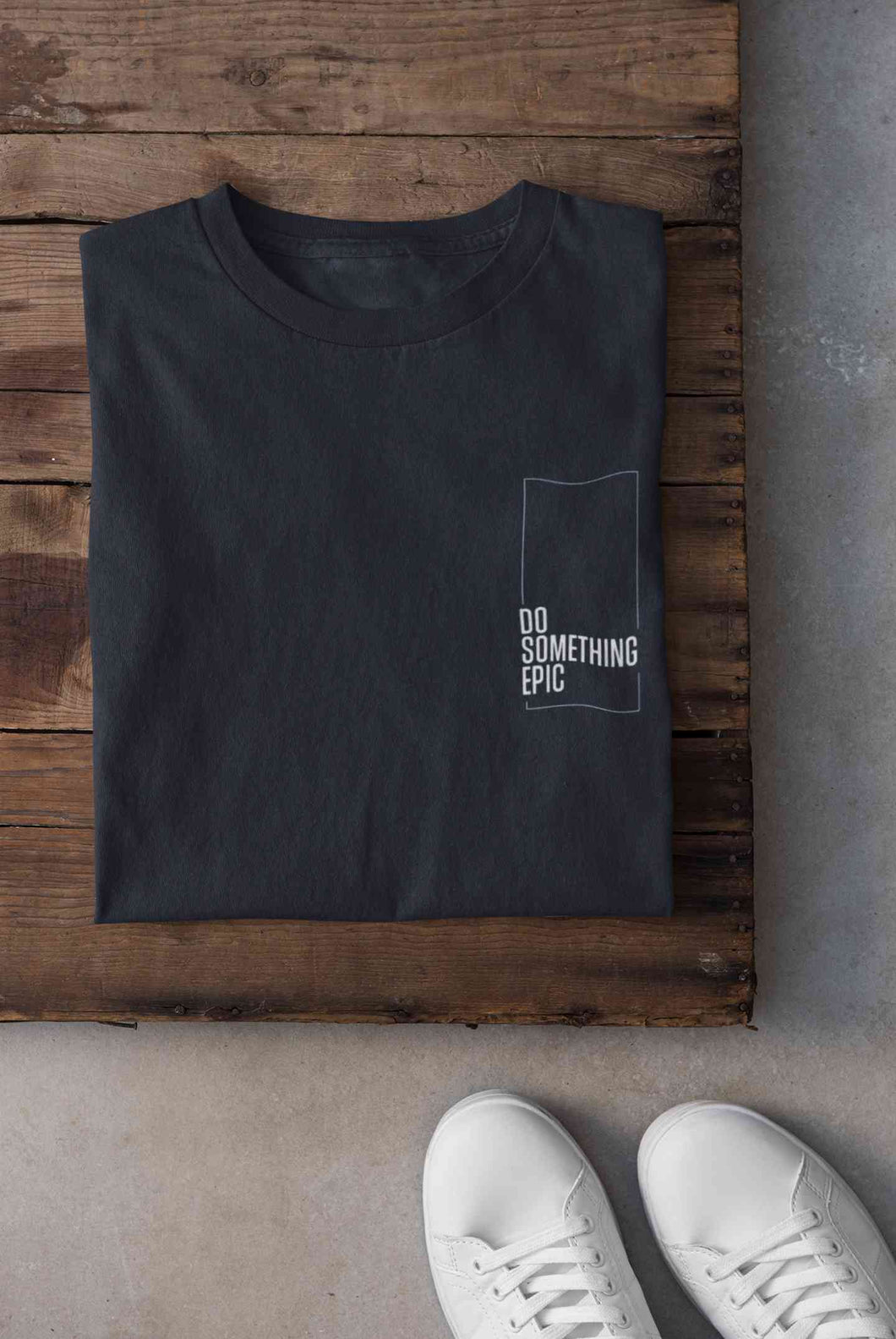 Do Something Epic Side Pocket Women Half Sleeves T-shirt- KidsFashionVilla