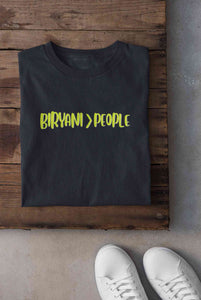 Biryani Food Love Women Half Sleeves T-shirt- KidsFashionVilla