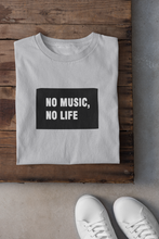 Load image into Gallery viewer, No Music No Life Mens Half Sleeves T-shirt- KidsFashionVilla
