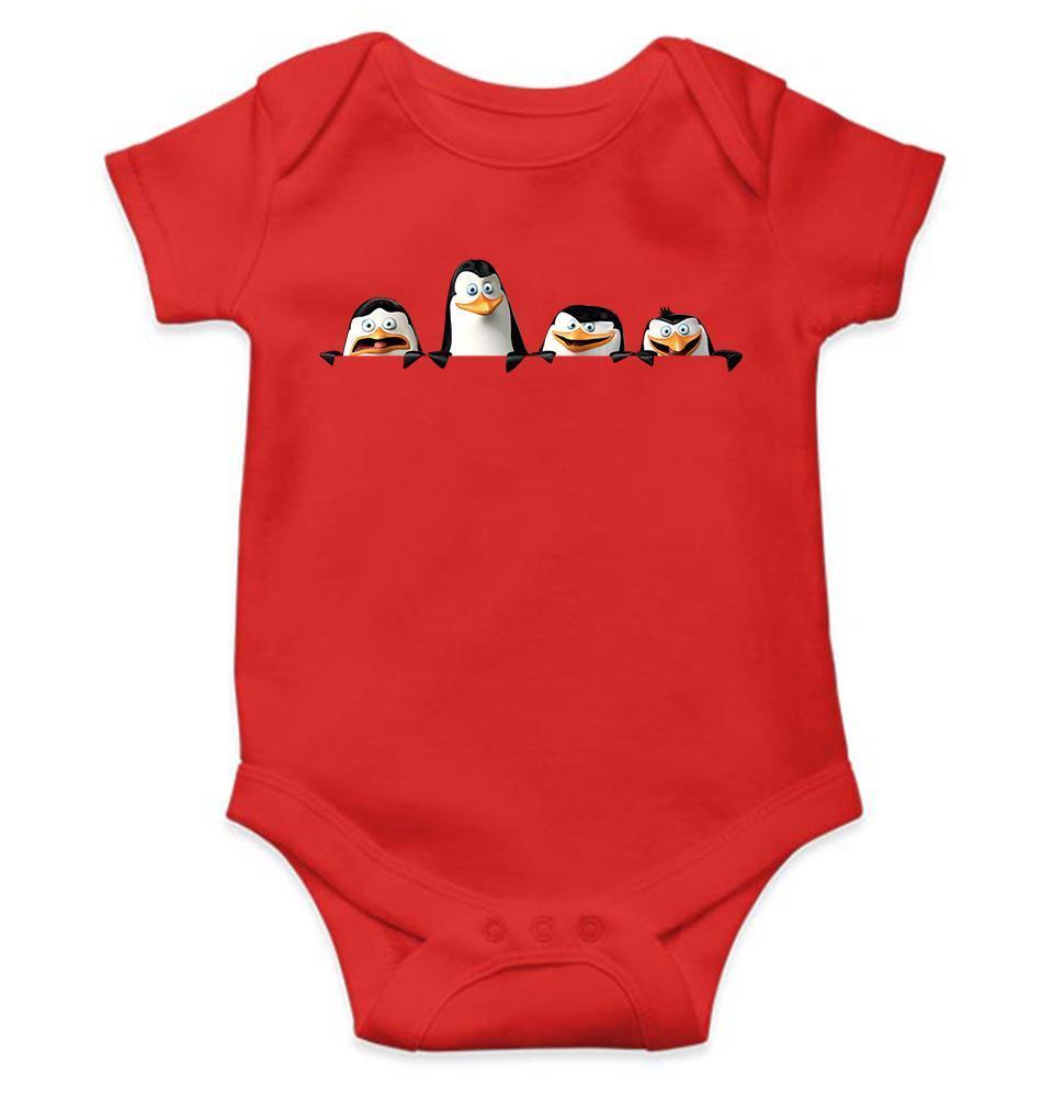 Funny Penguins Looking Abstract Rompers for Baby Girl- FunkyTradition FunkyTradition