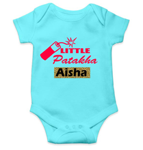 Load image into Gallery viewer, Customize Name Little Dhamaka Rompers for Baby Girl- KidsFashionVilla
