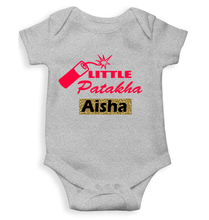 Load image into Gallery viewer, Customize Name Little Dhamaka Rompers for Baby Girl- KidsFashionVilla
