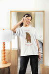I Love You Beary Much Women Half Sleeves T-shirt- KidsFashionVilla