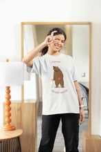 Load image into Gallery viewer, I Love You Beary Much Women Half Sleeves T-shirt- KidsFashionVilla

