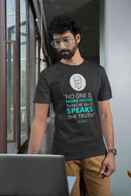 Load image into Gallery viewer, Plato Quote Mens Half Sleeves T-shirt- KidsFashionVilla
