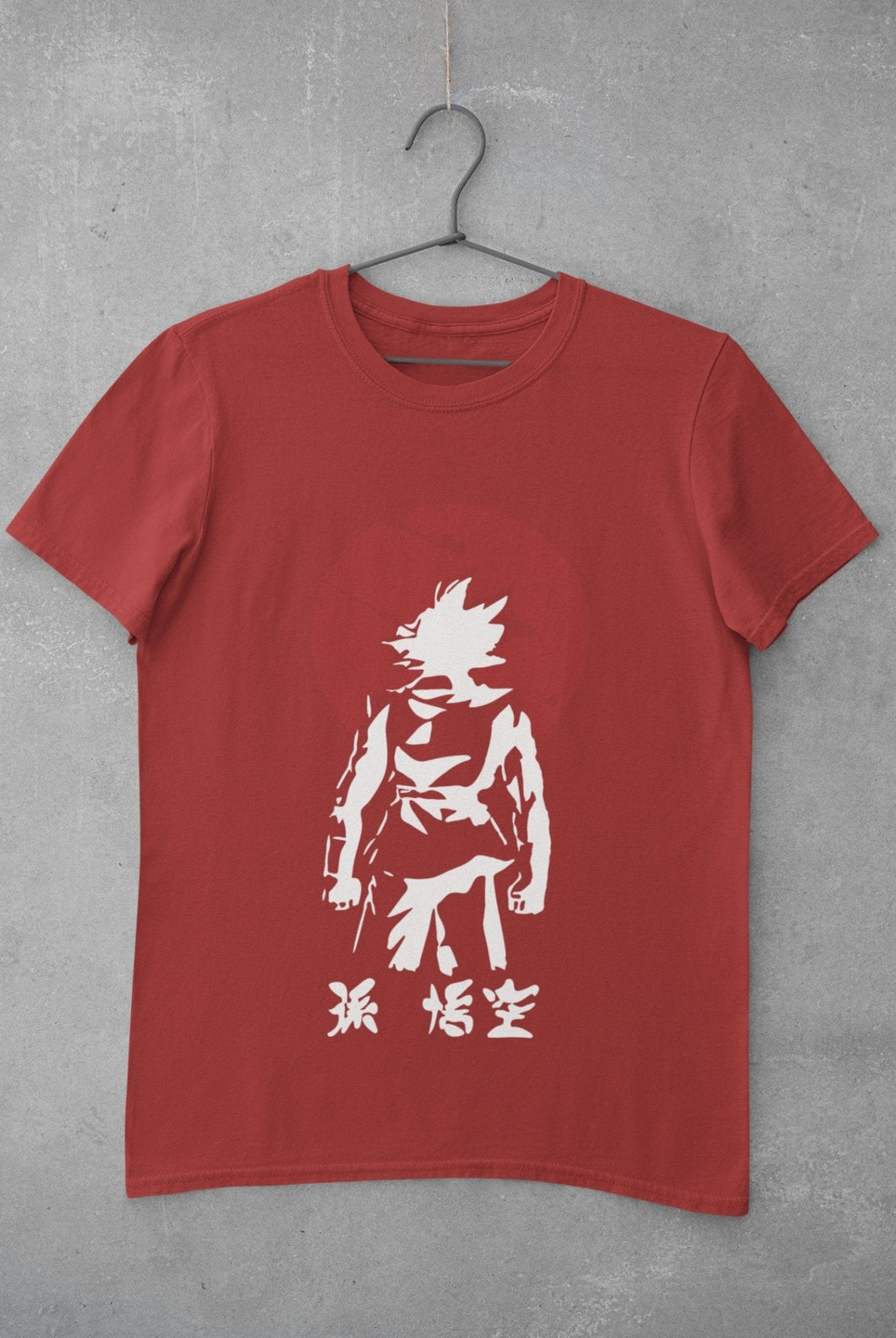 Goku Sun Anime Mens Half Sleeves T-shirt- FunkyTeesClub - Funky Tees Club
