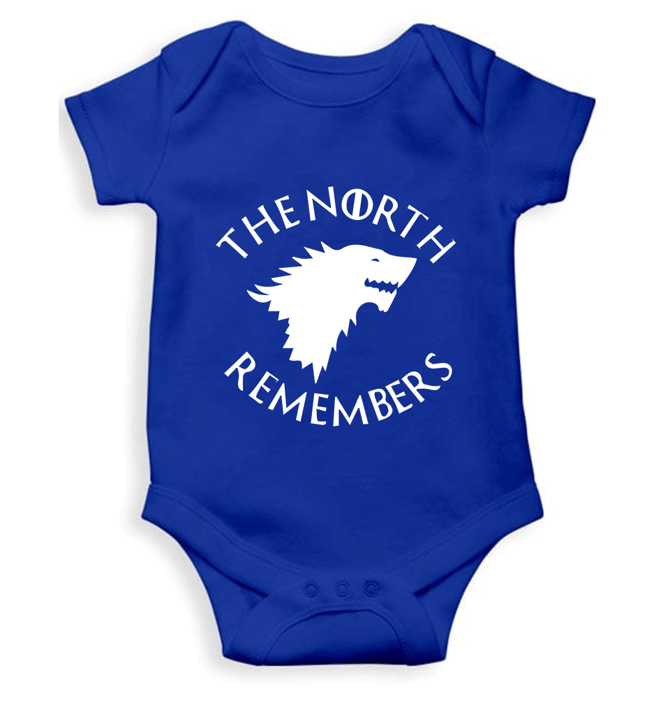GOT Game Of Thrones North Remembers Rompers for Baby Boy- FunkyTradition FunkyTradition