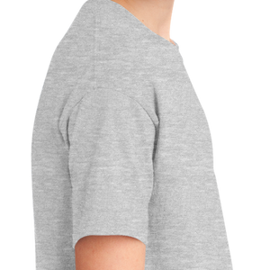 Boy Plain Grey T-Shirt-KidsFashionVilla
