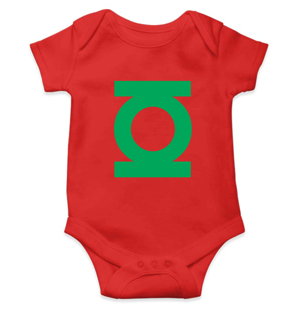 Green Lantern Rompers for Baby Boy- FunkyTradition FunkyTradition