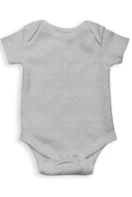 Load image into Gallery viewer, Plain Grey Baby Romper- KidsFashionVilla
