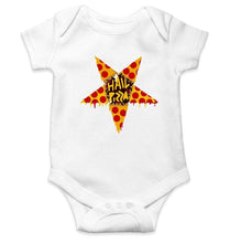 Load image into Gallery viewer, Hail Pizza Rompers for Baby Girl- FunkyTradition FunkyTradition
