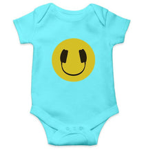 Load image into Gallery viewer, HeadPhone Eye Rompers for Baby Girl- FunkyTradition FunkyTradition
