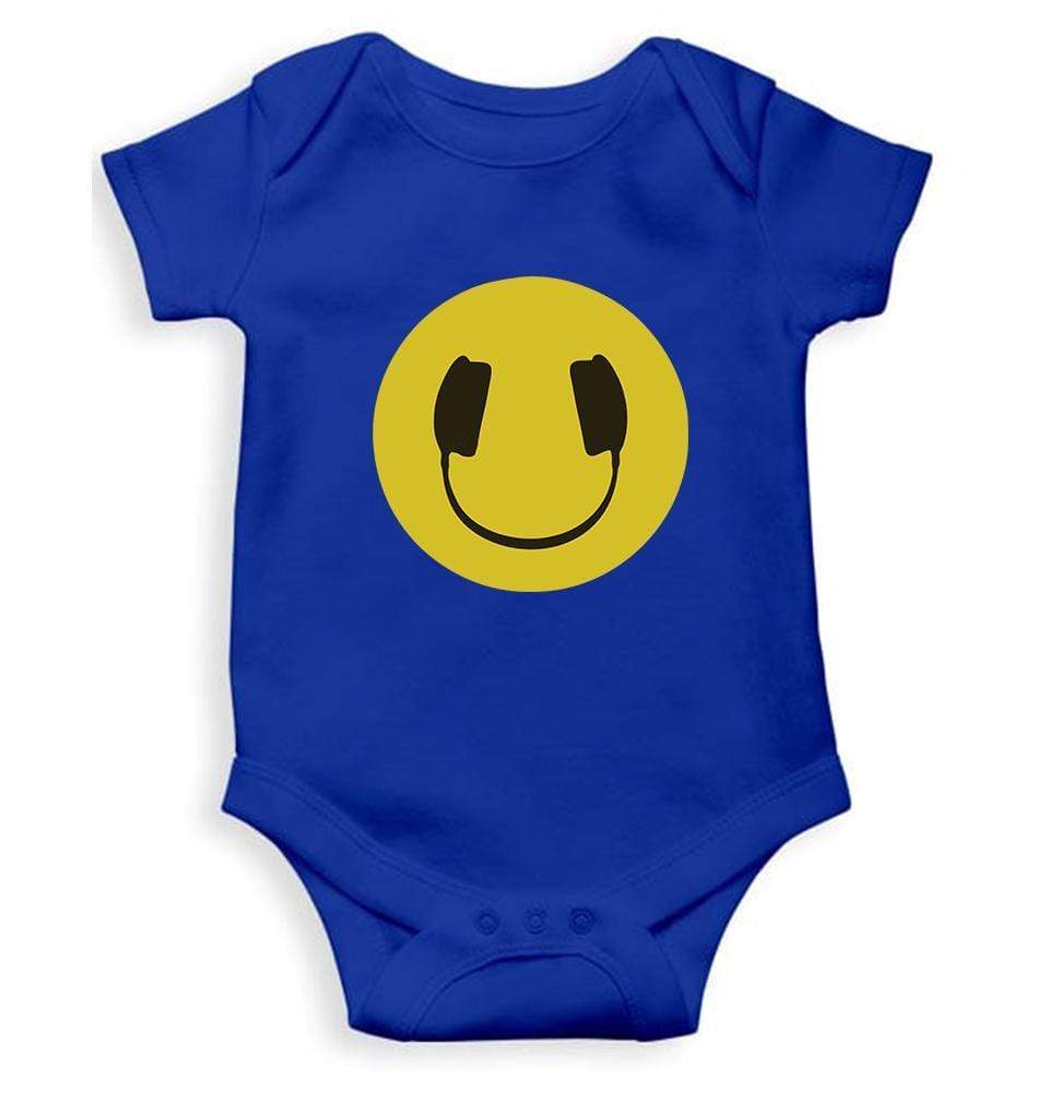 HeadPhone Eye Rompers for Baby Girl- FunkyTradition FunkyTradition