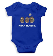 Load image into Gallery viewer, Hear no evil Rompers for Baby Girl- FunkyTradition FunkyTradition
