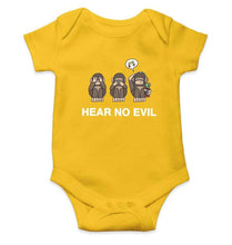 Load image into Gallery viewer, Hear no evil Rompers for Baby Girl- FunkyTradition FunkyTradition
