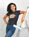 Quotes With Retro Typography Women Half Sleeves T-shirt- KidsFashionVilla