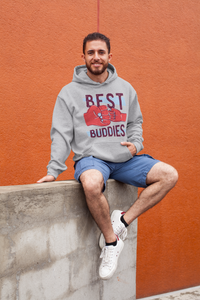 Best Buddies Men Hoodies-KidsFashionVilla