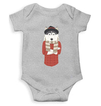 Load image into Gallery viewer, Hipster Wolf Abstract Rompers for Baby Girl- FunkyTradition FunkyTradition
