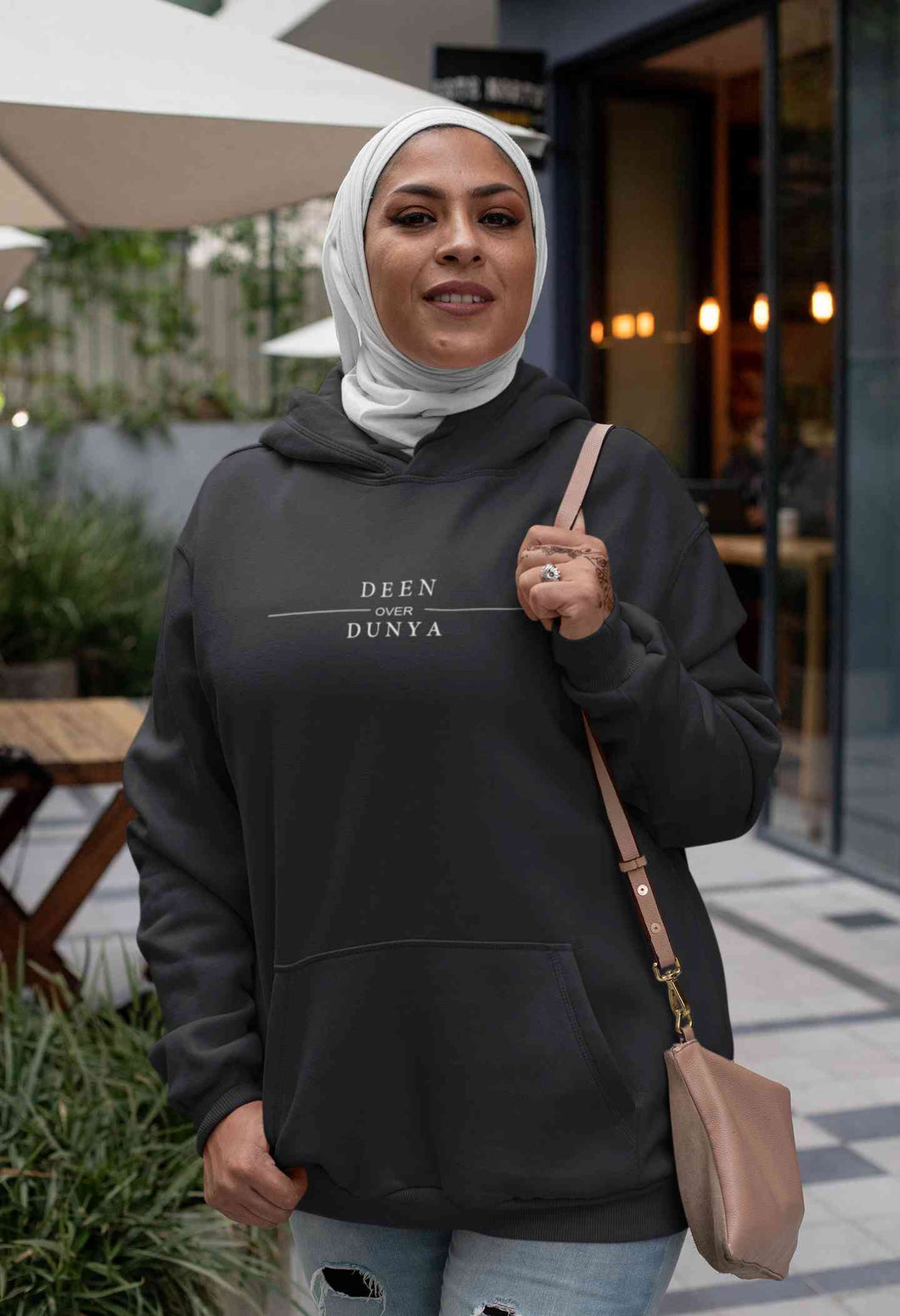 Deen Over Dunya Hoodies for Women-KidsFashionVilla