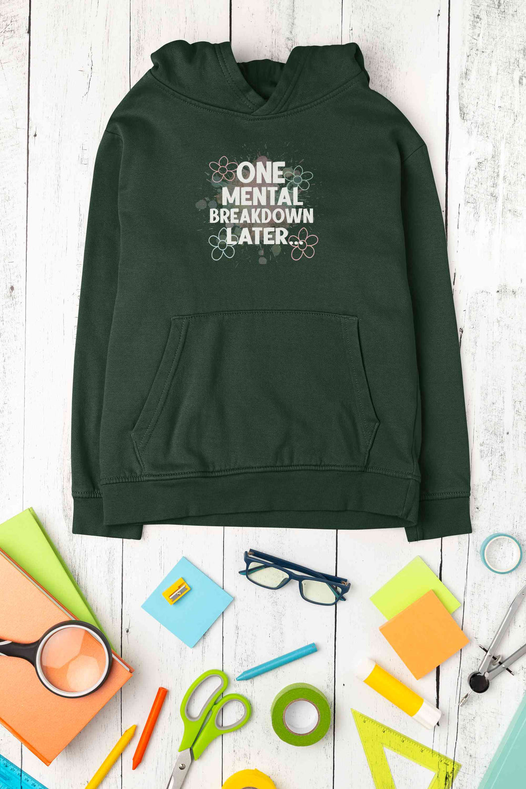 Mental Breakdown Hoodies for Women-KidsFashionVilla