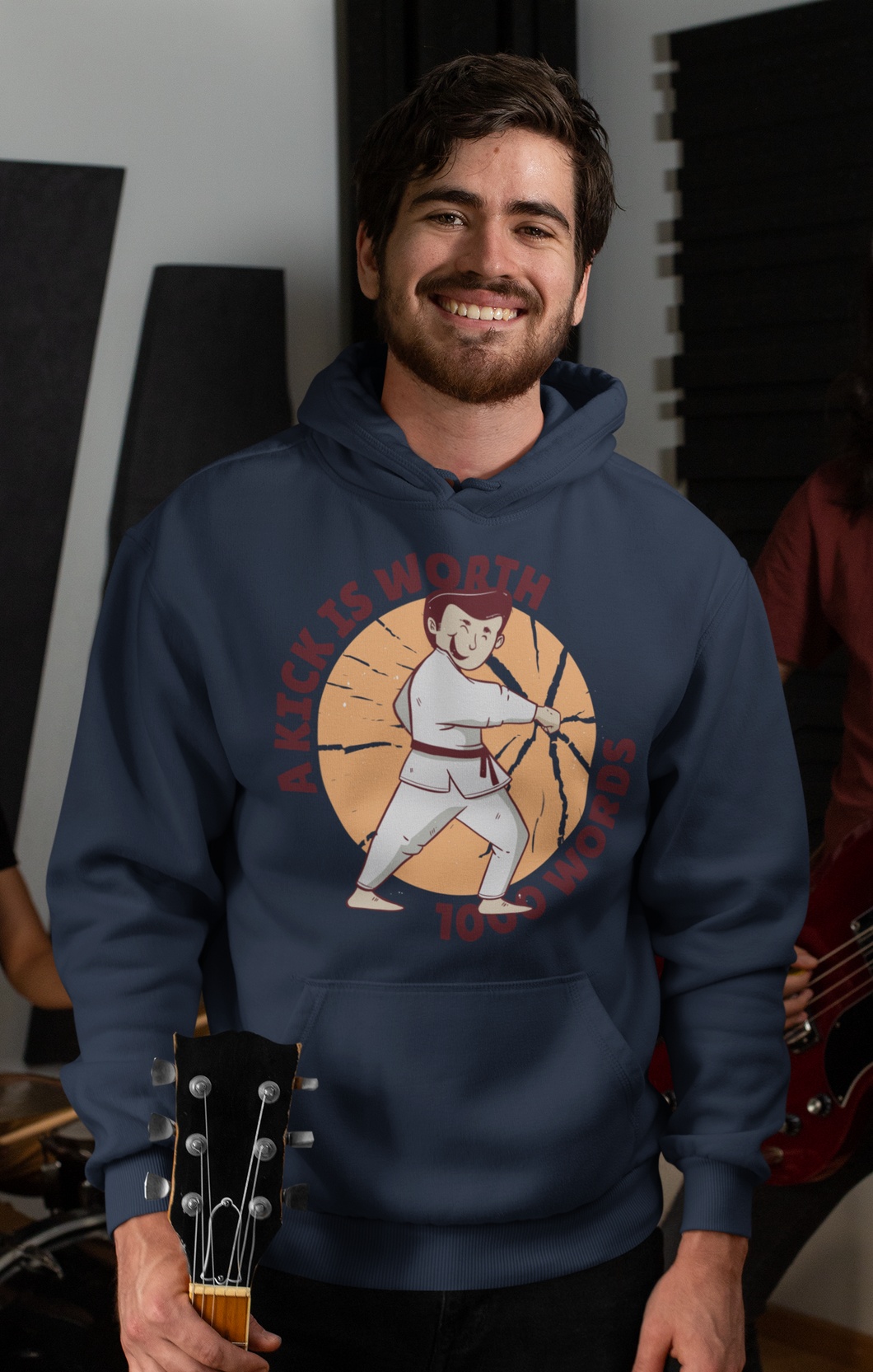 karate Men Hoodies-KidsFashionVilla