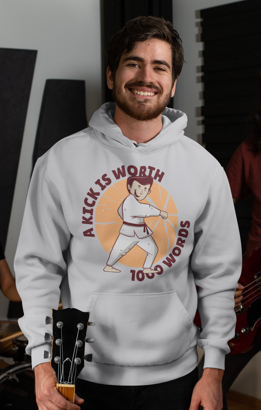 karate Men Hoodies-KidsFashionVilla