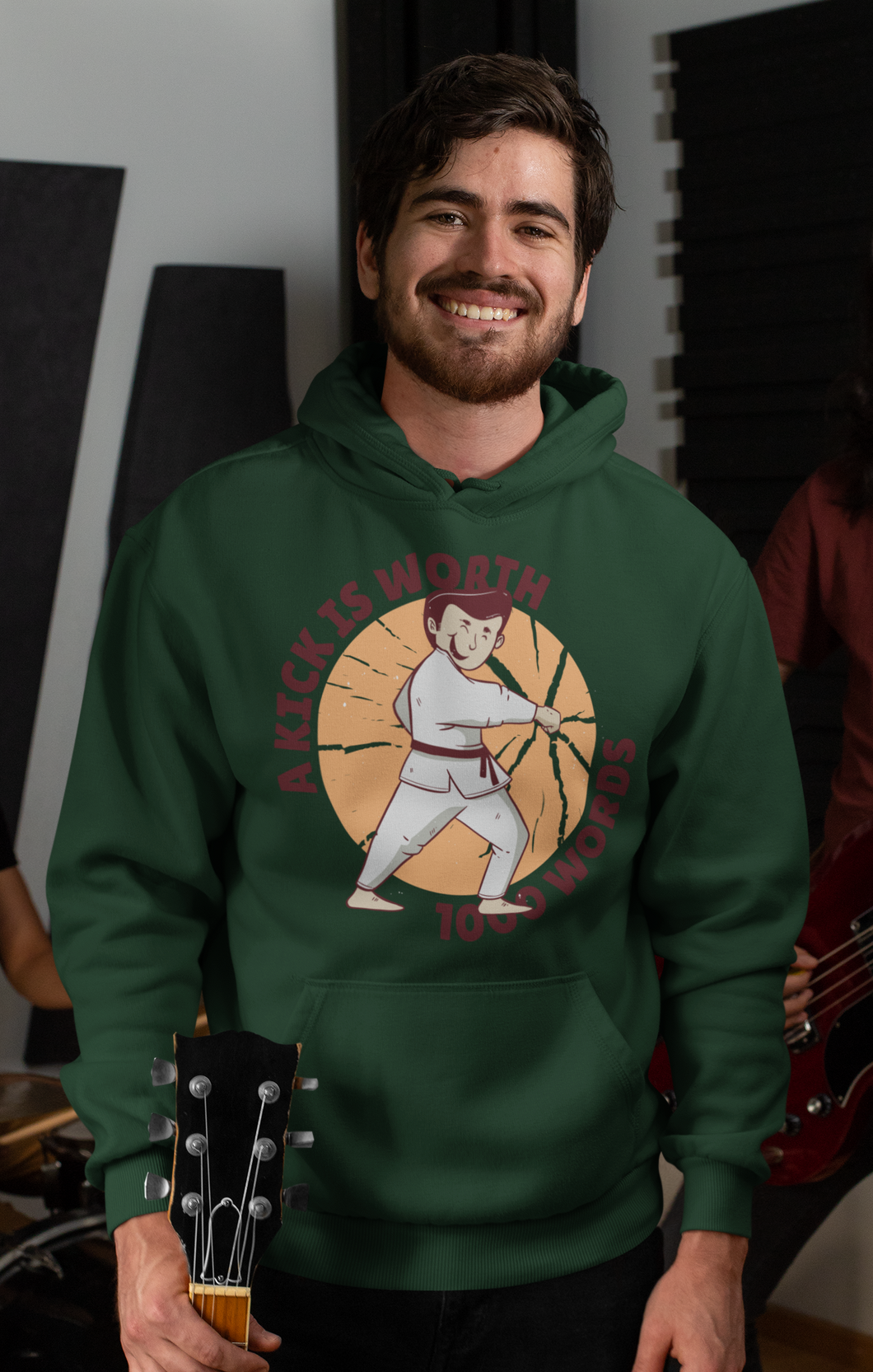 karate Men Hoodies-KidsFashionVilla