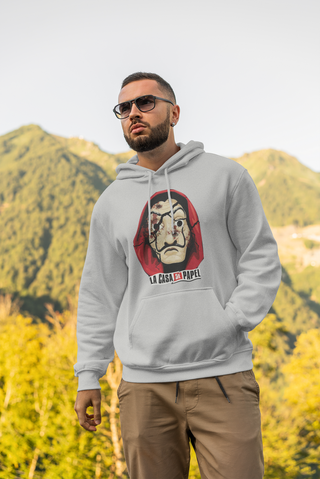 La Casa De Papel Money Heist Men Hoodies-KidsFashionVilla