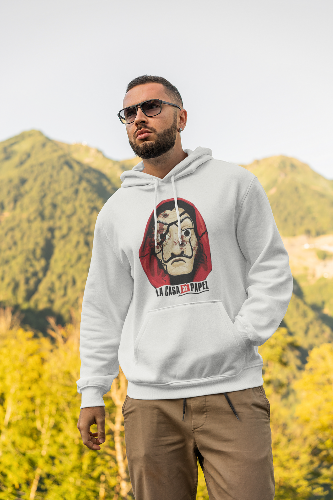 La Casa De Papel Money Heist Men Hoodies-KidsFashionVilla