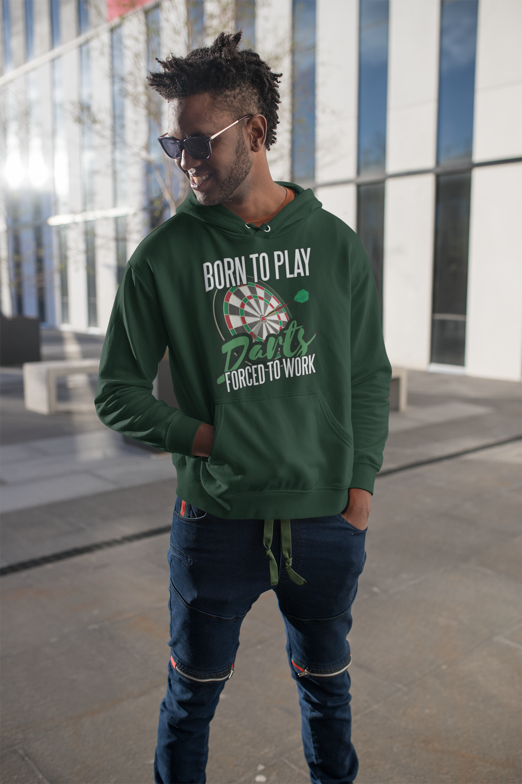 Born To Darts  Men Hoodies-KidsFashionVilla