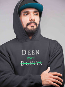 Deen Over Dunya Men Hoodies-KidsFashionVilla