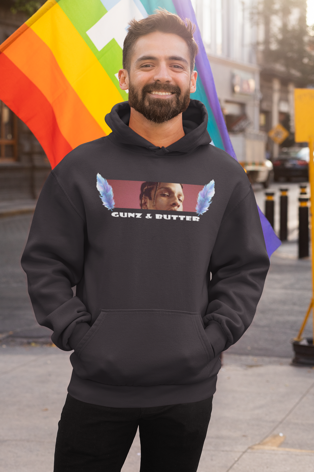 Gunz Butter Men Hoodies-KidsFashionVilla