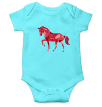 Load image into Gallery viewer, Horse Abstract Rompers for Baby Girl- FunkyTradition FunkyTradition
