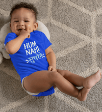 Load image into Gallery viewer, Hum Nhi Sudhrenge Rompers for Baby Boy- FunkyTradition FunkyTradition
