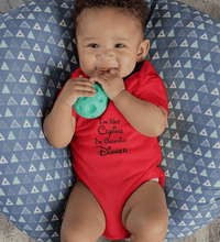Load image into Gallery viewer, I am not crying I am ordering dinner Rompers for Baby Boy- FunkyTradition FunkyTradition
