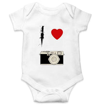 Load image into Gallery viewer, I love camera Rompers for Baby Boy- FunkyTradition FunkyTradition
