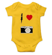 Load image into Gallery viewer, I love camera Rompers for Baby Boy- FunkyTradition FunkyTradition
