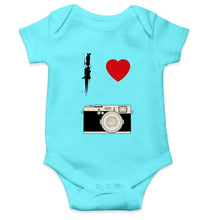 Load image into Gallery viewer, I Love Camera Rompers for Baby Girl- FunkyTradition FunkyTradition
