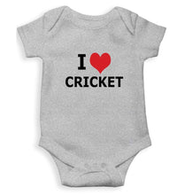 Load image into Gallery viewer, I Love Cricket Rompers for Baby Girl- FunkyTradition FunkyTradition
